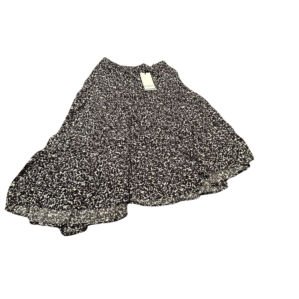 Scotch & Soda Womens Size Medium‎ Black Blue Asymmetrical Hem Tiered Skirt NWT